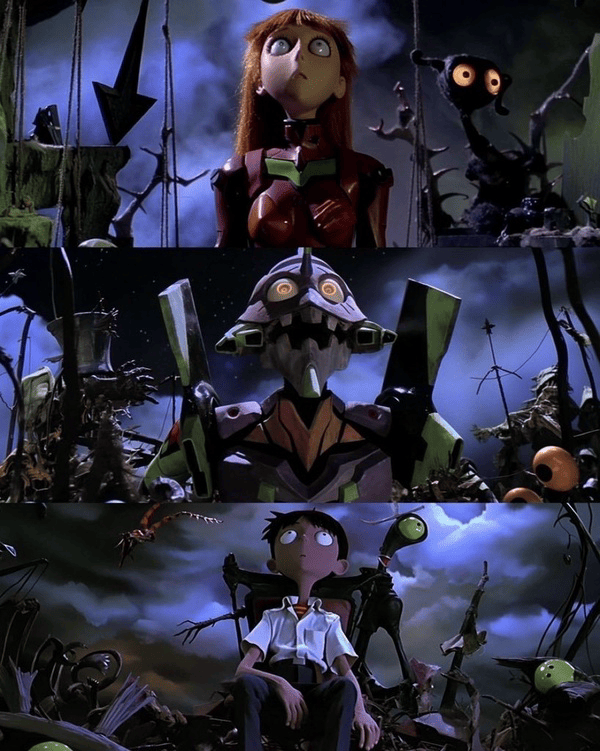 僵尸新娘风格的eva